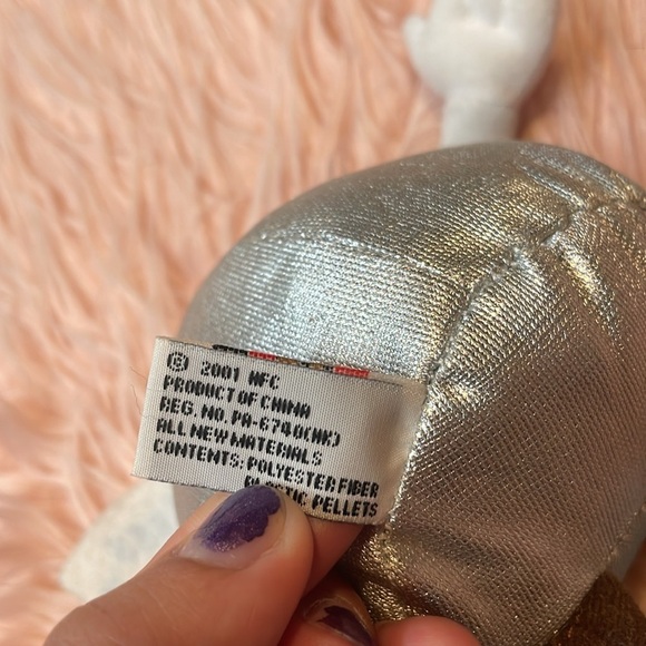 Hershey’s Kisses Teddys Friend‎ Silver Plush - Picture 6 of 7